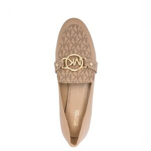 Michael Kors | Rory Leather Loafers - Beige and Gold for Women